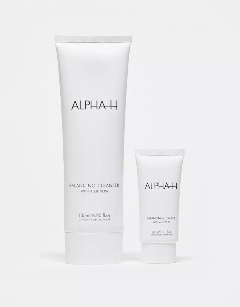 

Alpha-H – Balancing Cleanser Home & Away Duo – набор очищающих средств для лица, скидка 18%, Белый