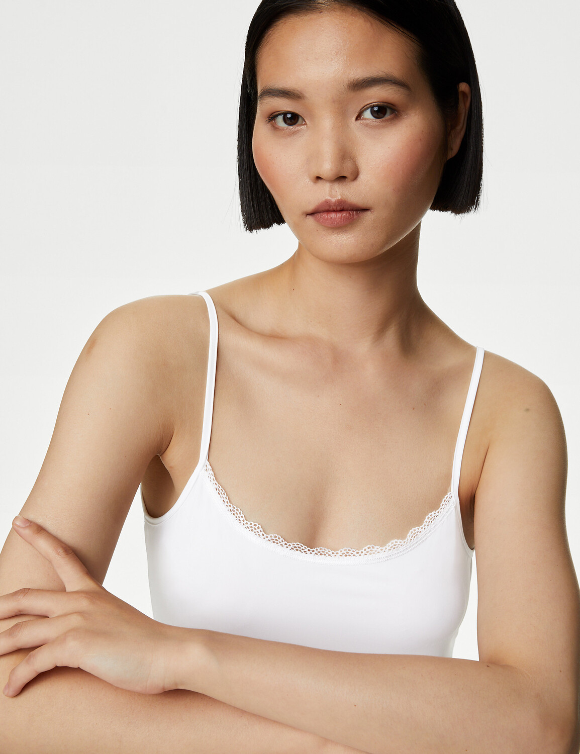 

Полнокомбинезон Cool Comfort 14–35 дюймов Marks & Spencer, белый