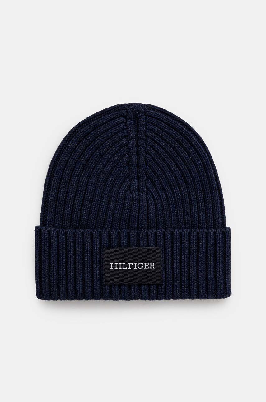 

Кепка Tommy Hilfiger из смесовой шерсти, темно-синий