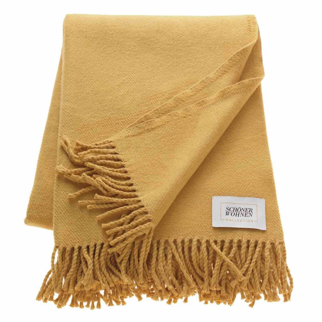

SCHÖNER WOHNEN коллекция покрывало BASICS розовое 140 x 200 см Schöner Wohnen Kollektion, коричневый