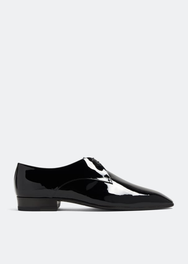 

Туфли дерби Saint Laurent Gabriel, черный
