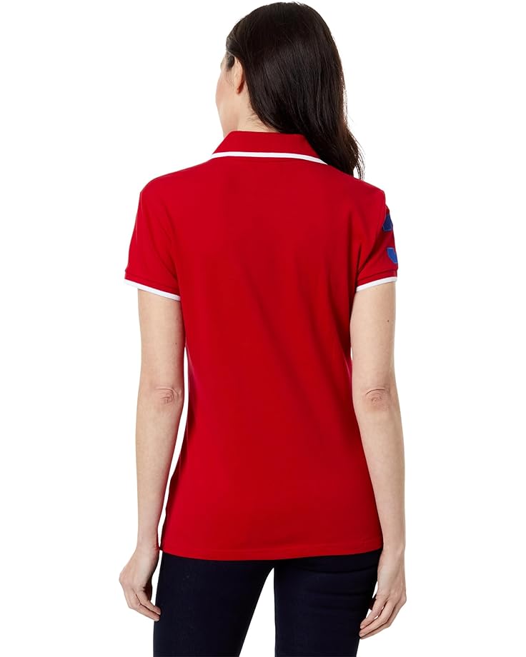 

Поло U.S. POLO ASSN. USPA Triple Crown Polo Shirt, цвет Engine Red