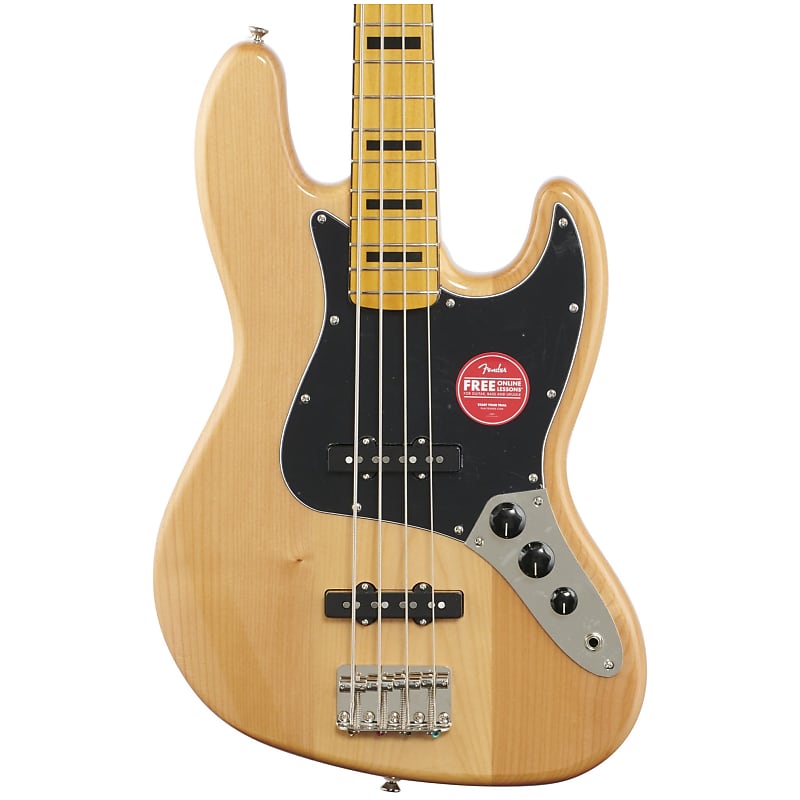 

Басс гитара Squier Classic Vibe '70s Jazz Electric Bass, with Maple Fingerboard, Natural