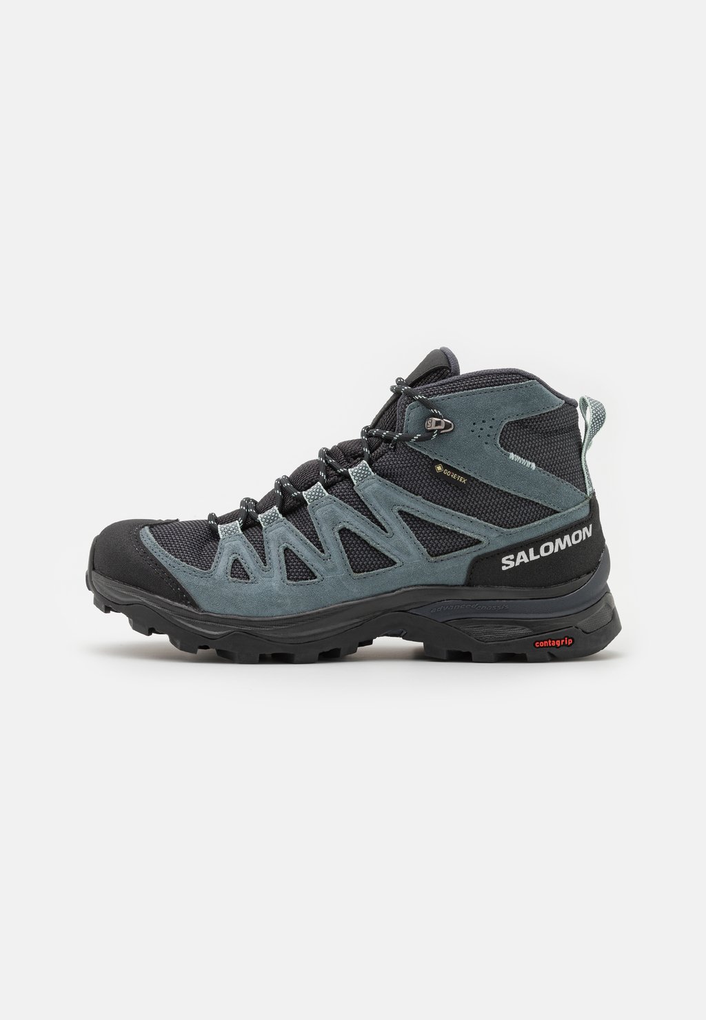 Ботинки для походов Salomon X Ward Mid GTX, черный/серо-синий baker kathryn black panther stormy weather book 1