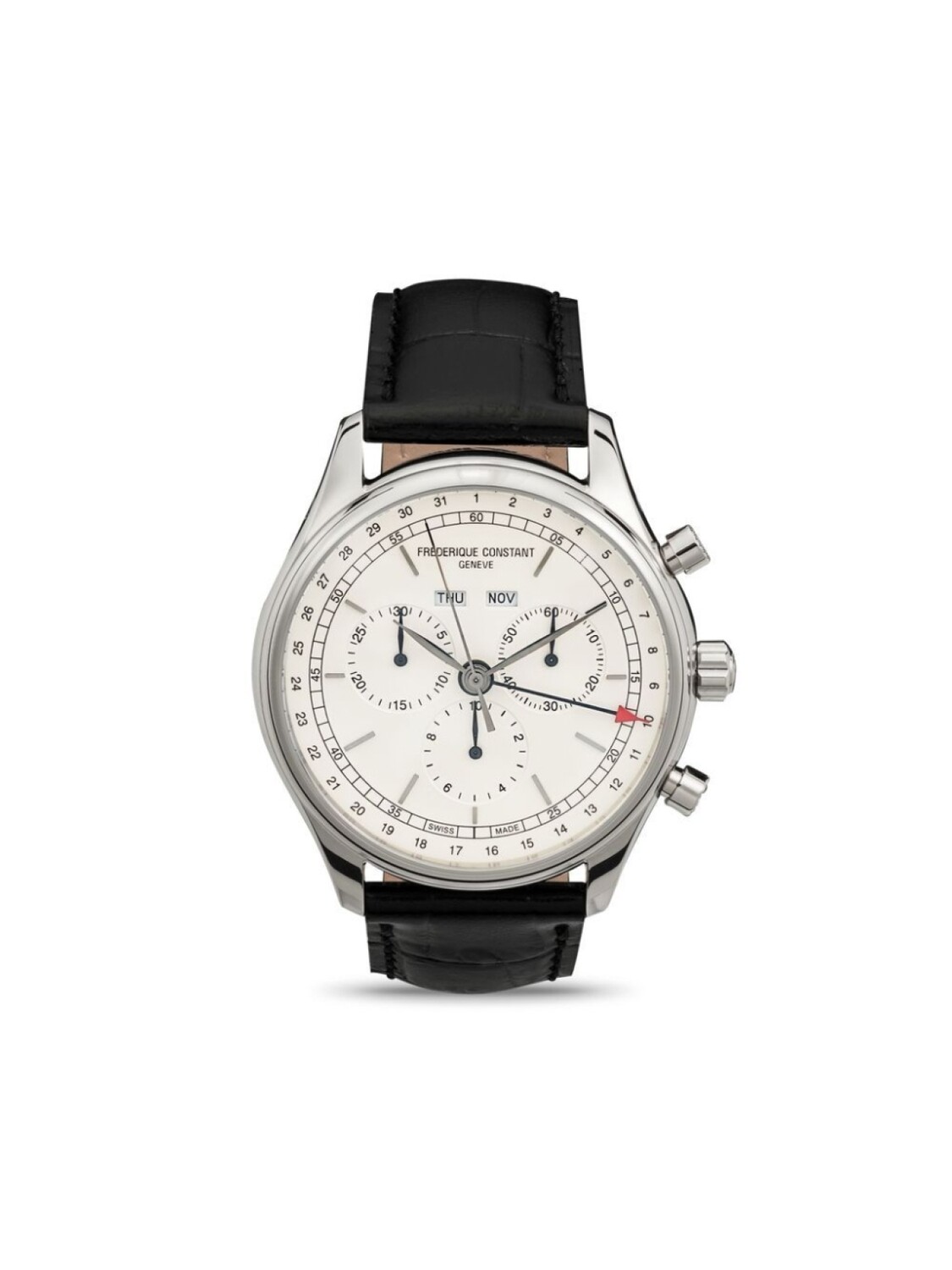 

Frederique Constant наручные часы Classics Quartz Chronograph Triple Calendar 40 мм, серебристый