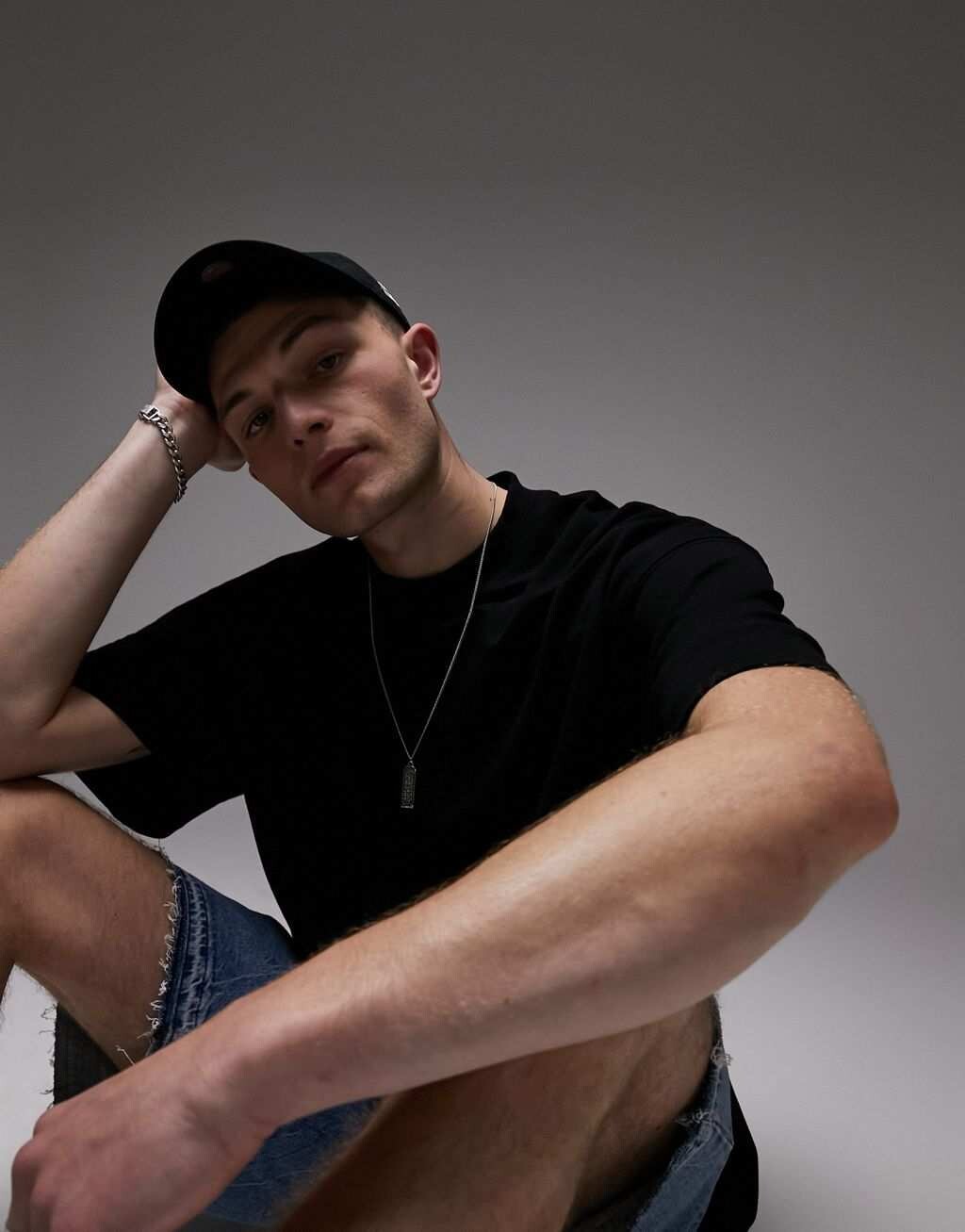 

Черная футболка оверсайз Topman Extreme, Черный