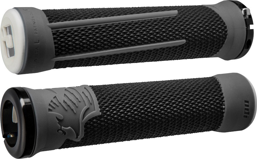 Ручки руля AG2 — с фиксацией ODI, черный ручки руля ag2 с фиксацией odi серый