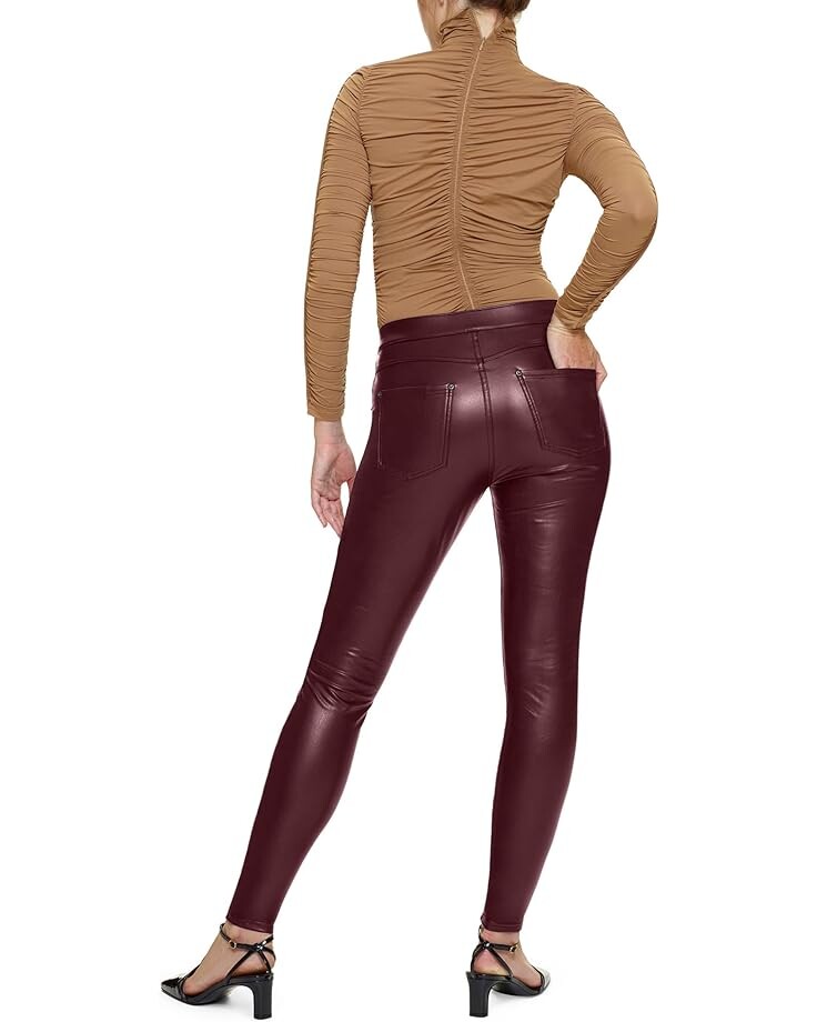 

Брюки HUE Leatherette Leggings, цвет Port Royal