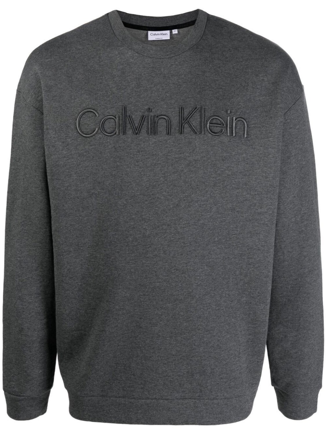 

Calvin Klein толстовка Spacer с вышитым логотипом, серый