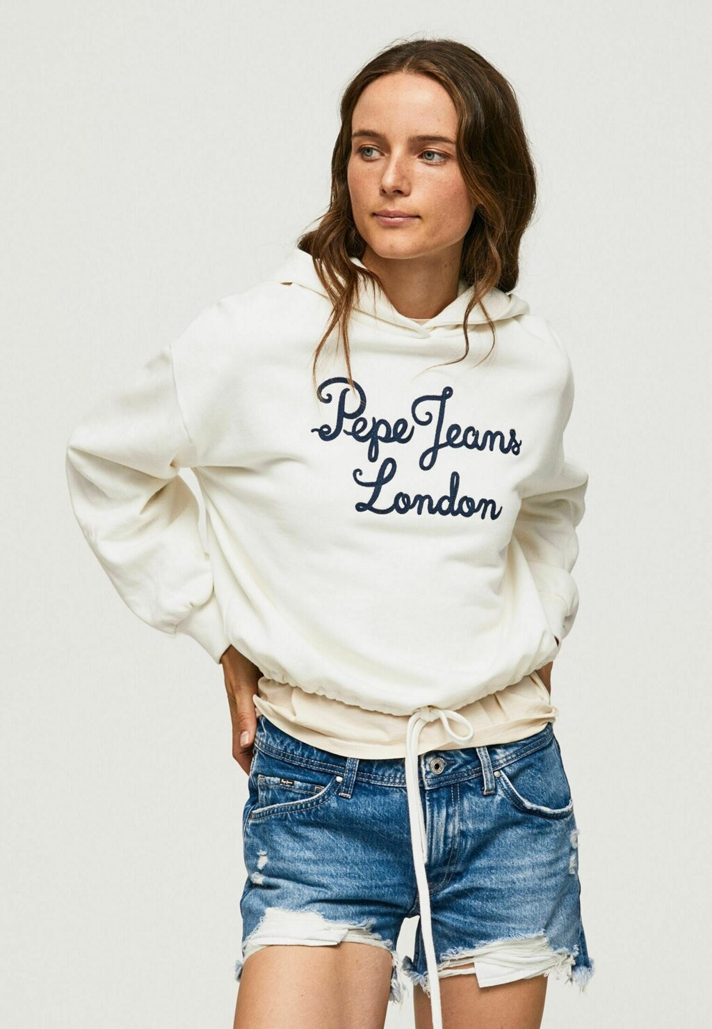 

Толстовка с капюшоном Pepe Jeans