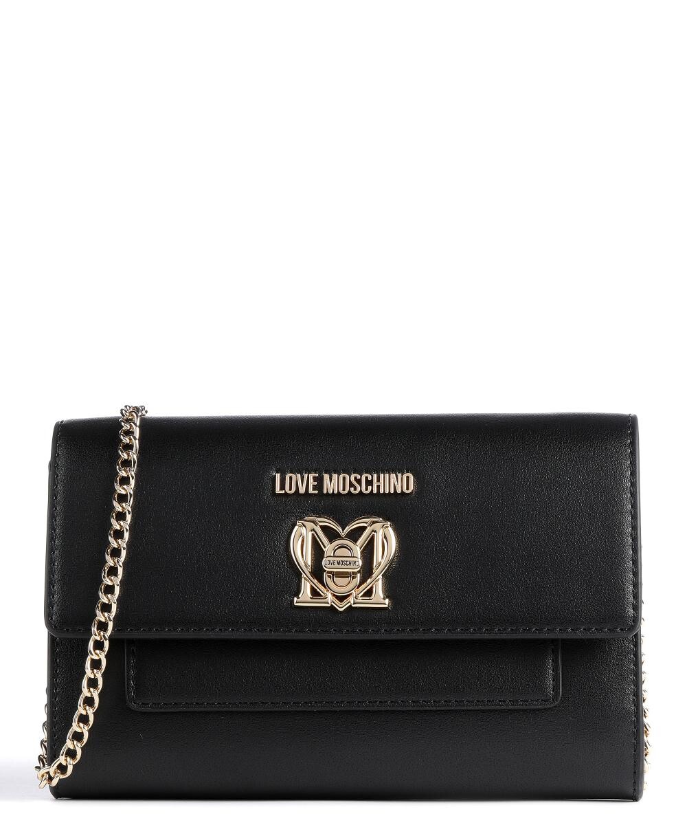

Сумка через плечо Turn Lock из искусственной кожи Love Moschino, черный