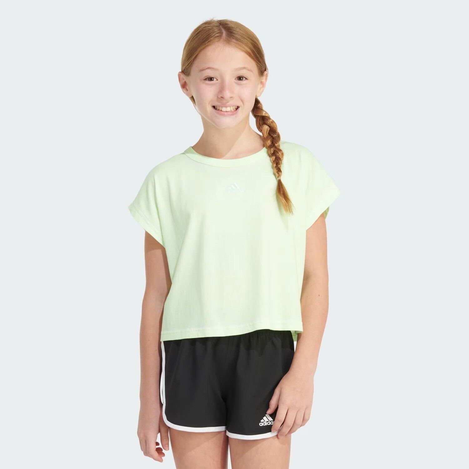 

Футболка PIGMENT SLVLESS BOX TOP Adidas, цвет Semi Flash Green