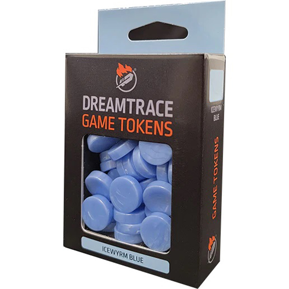 

Аксессуары Ghost Galaxy Dreamtrace Game Tokens: Icewyrm Blue (40)