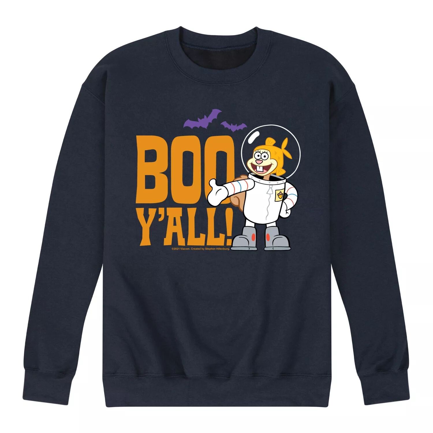 

Мужской свитшот Boo Yall с Губкой Бобом Квадратные Штаны Licensed Character