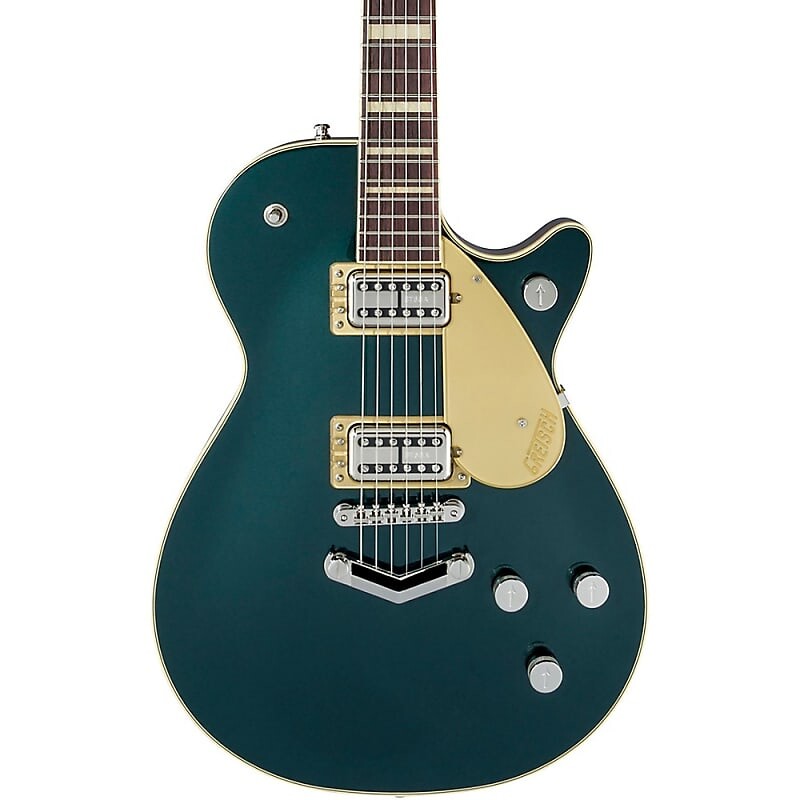 

Электрогитара Gretsch Guitars G6228FM-PE Players Edition Duo Jet Electric Guitar Cadillac Green