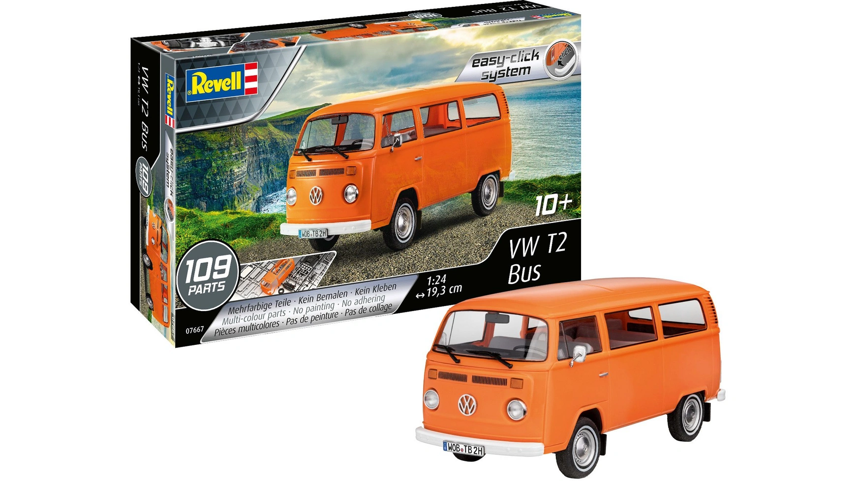 цена Revell Автобус VW T2, 1:24