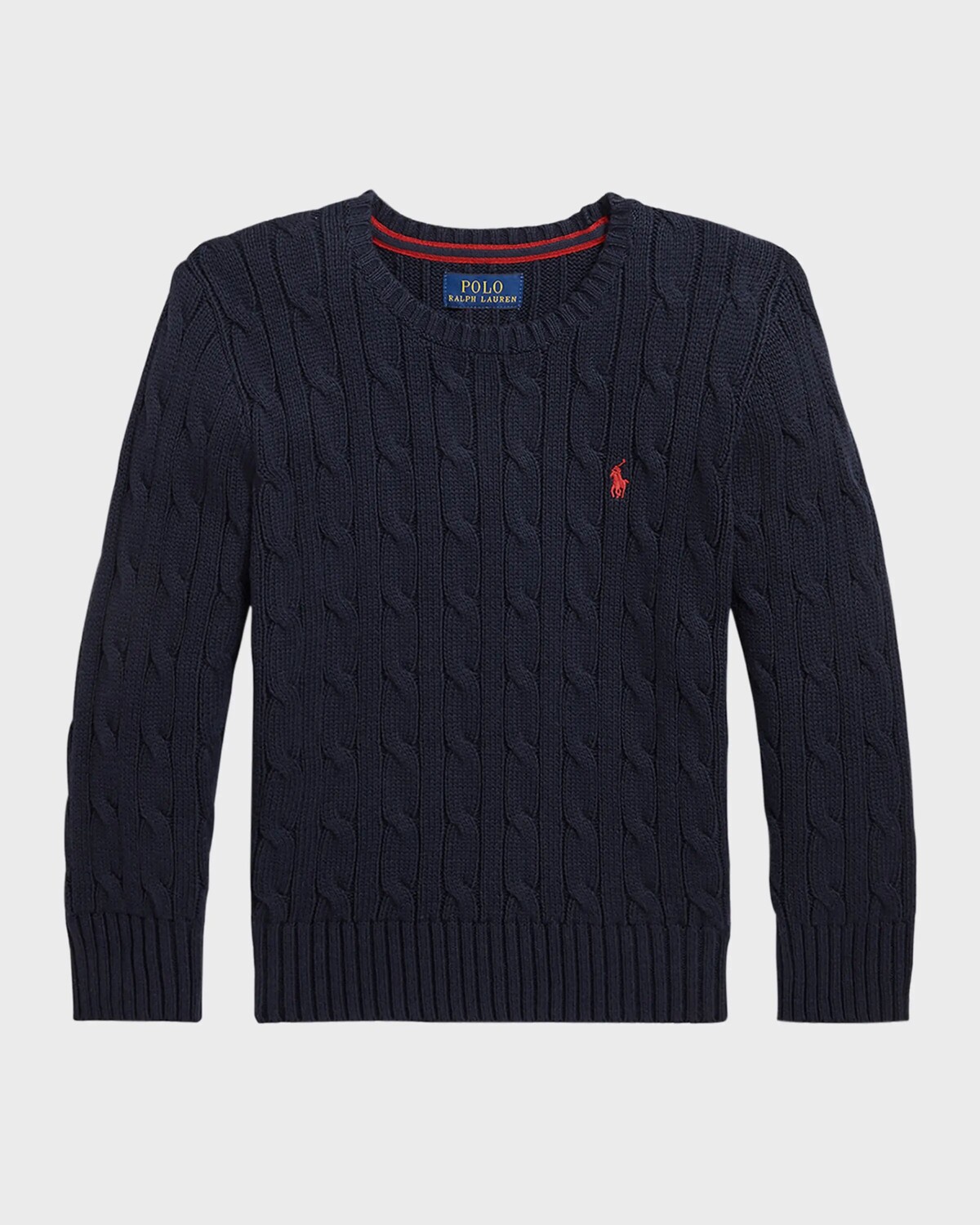 

Свитер косой вязки для мальчика, размер 2–7 Ralph Lauren Childrenswear, цвет Rl Navy