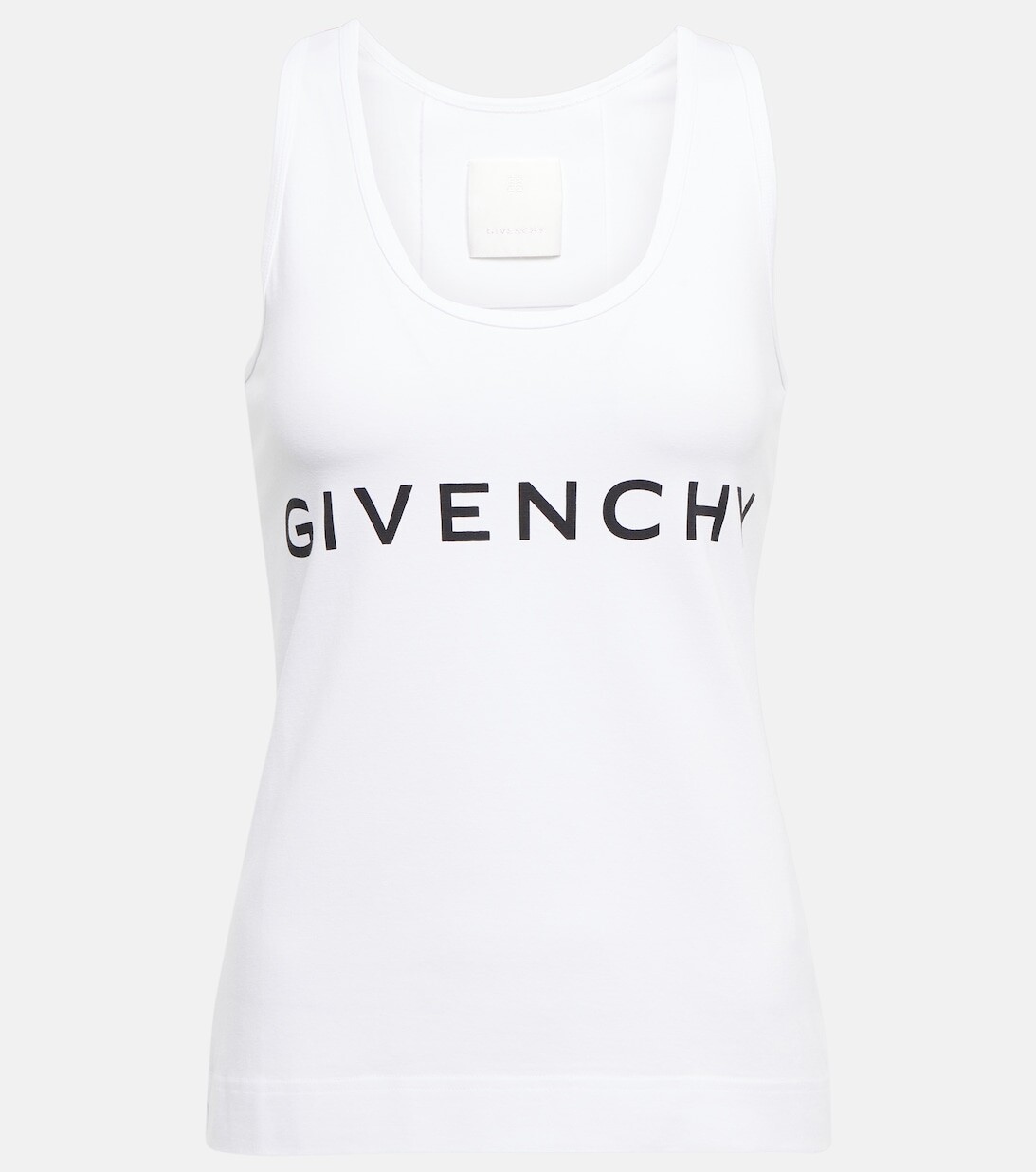 Футболка из смесового хлопка с логотипом GIVENCHY, разноцветный