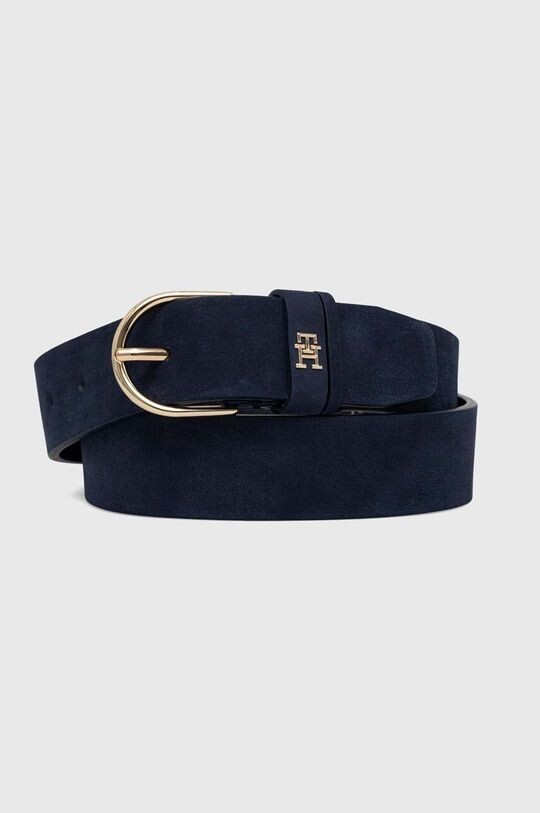 

Кожаный ремень Tommy Hilfiger, темно-синий