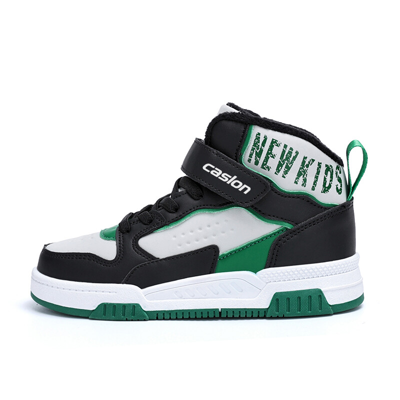 

Детская обувь для скейтбординга Kids High-top Casillon, черный/зеленый