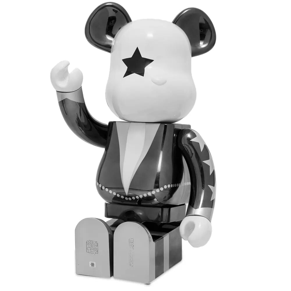 

Medicom kiss star child chrome-версия be@rbrick, черный