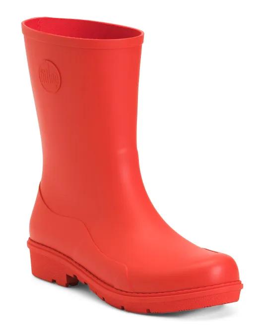 

Водонепроницаемые короткие дождевые сапоги Wonderwelly Fitflop, красный