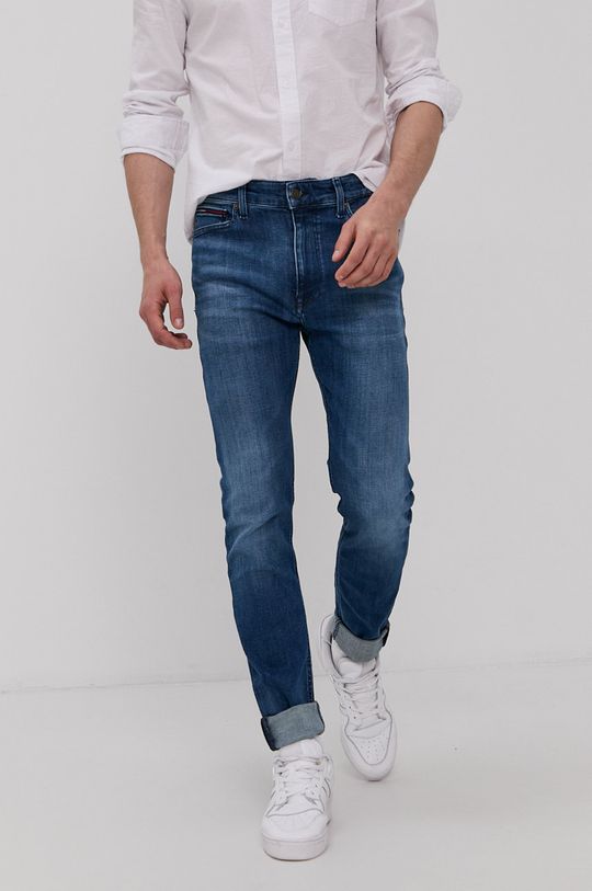 Джинсы Tommy Jeans, синий джинсы скинни tommy jeans размер 26 32 голубой