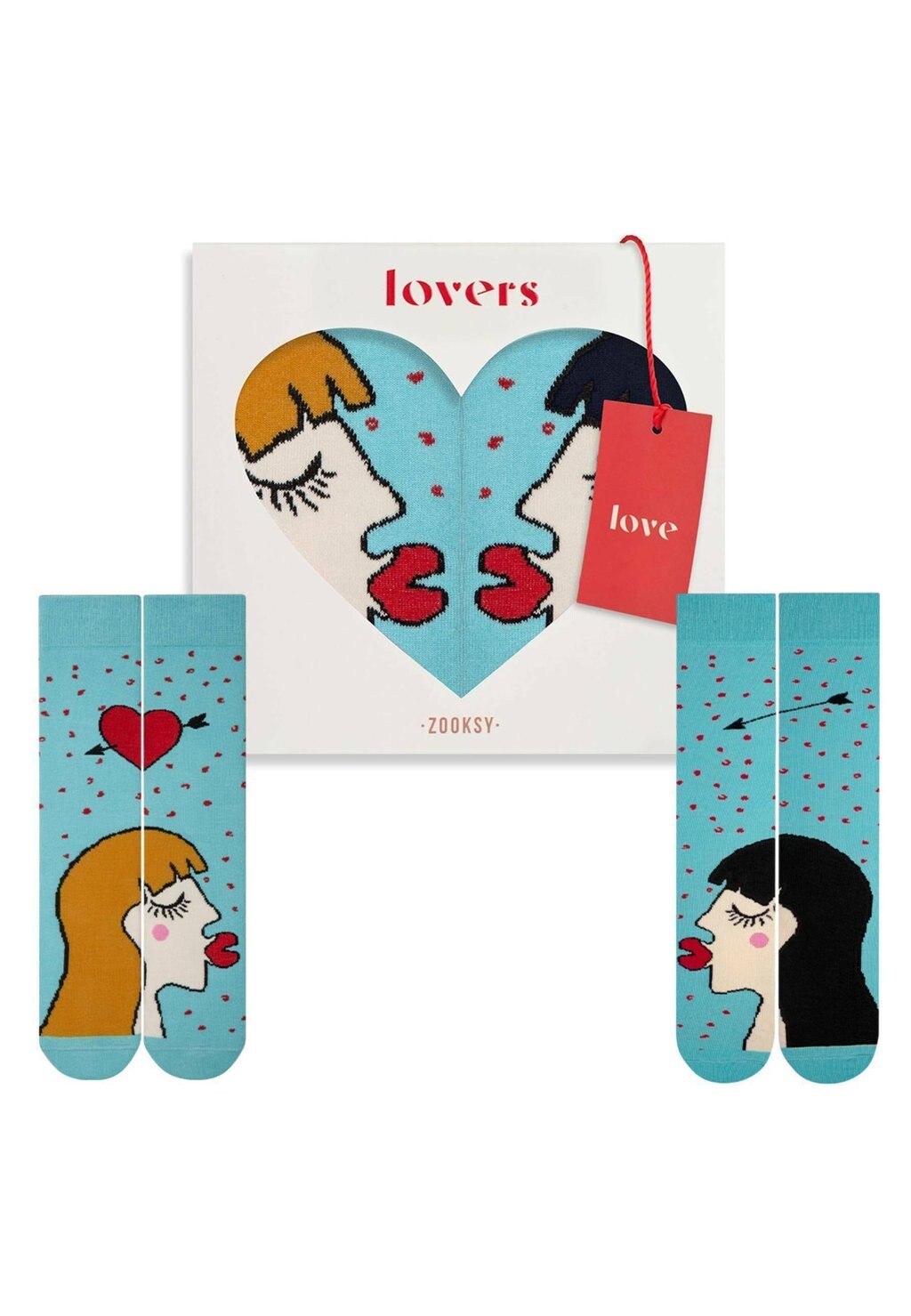 

Носки 2 APCK LOVERS LGBT Zooksy, синий