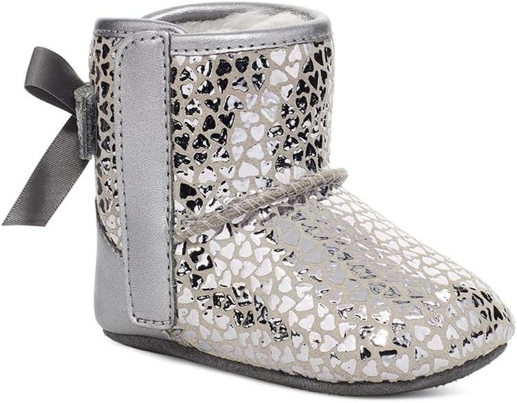 

Обувь для малышей Jesse Bow II Gel Hearts UGG, цвет Silver