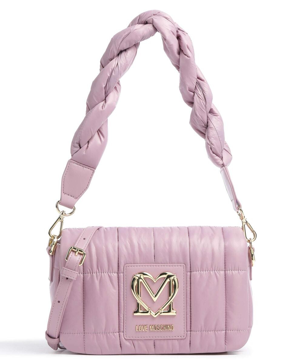

Сумка через плечо Thin Air, нейлон Love Moschino, розовый