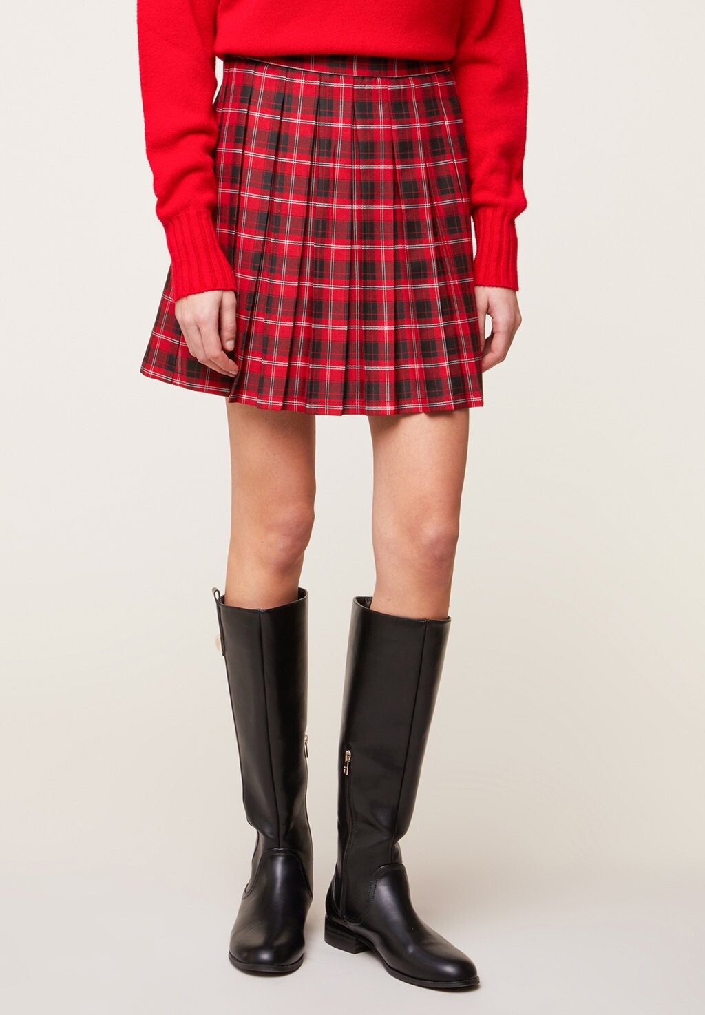 

Юбка-колокольчик Tartan Fantasy Motivi, красный