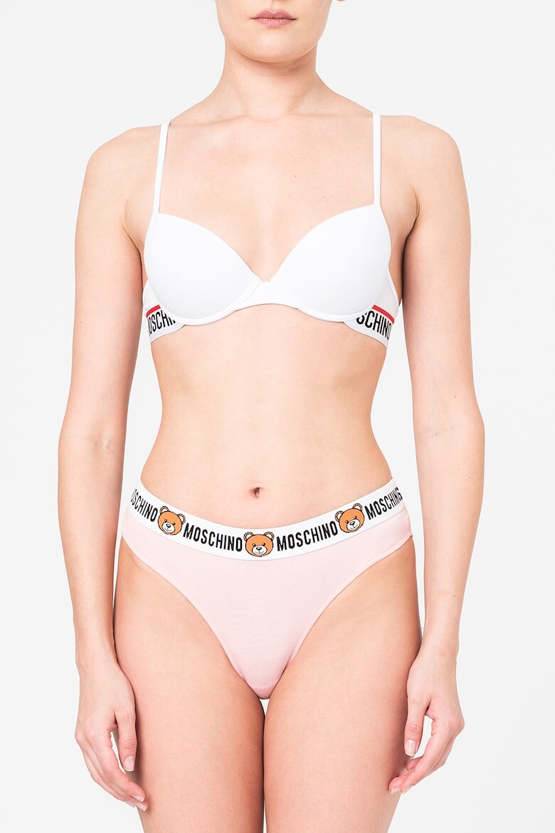 

Бюстгальтер с логотипом Moschino, белый