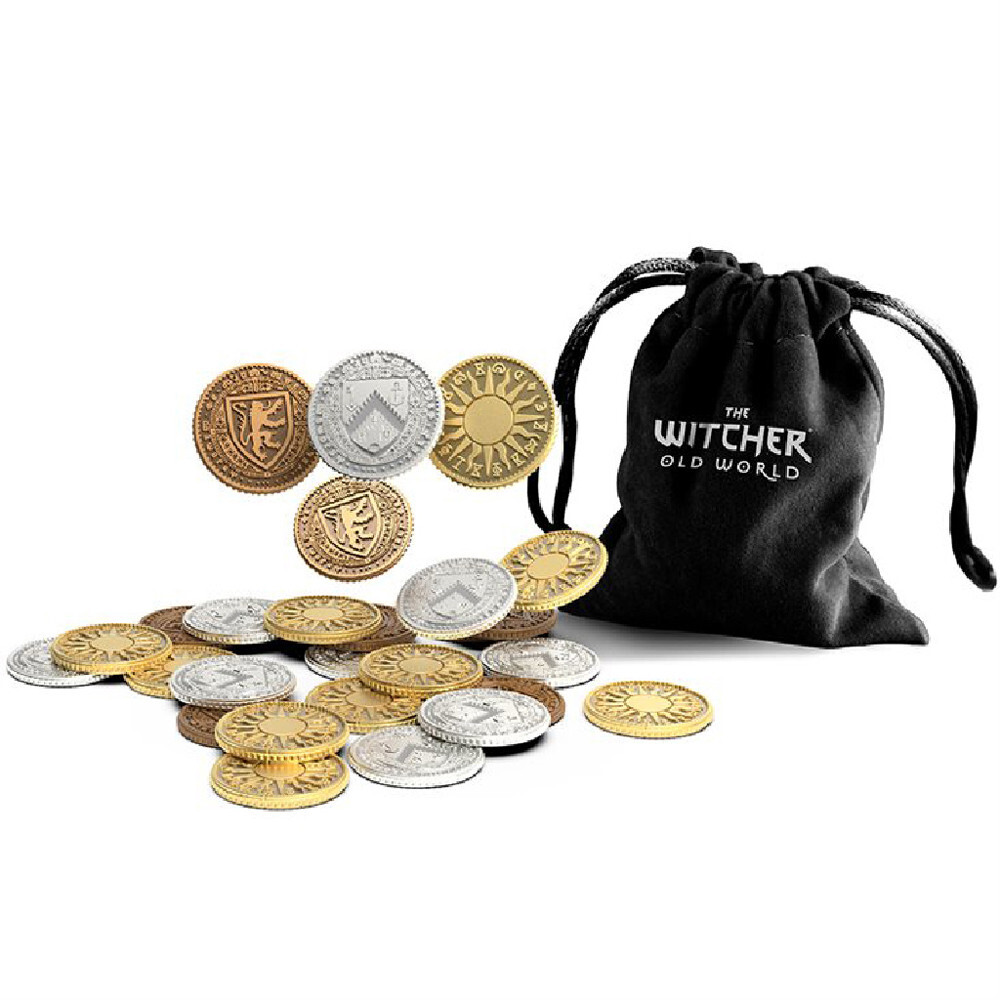 

Настольная игра Go On Board The Witcher: Old World - Metal Coins