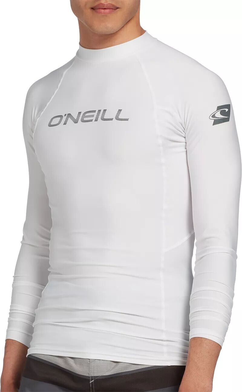 

Мужские рашгарды O'Neill Basic Skins с длинными рукавами, белый