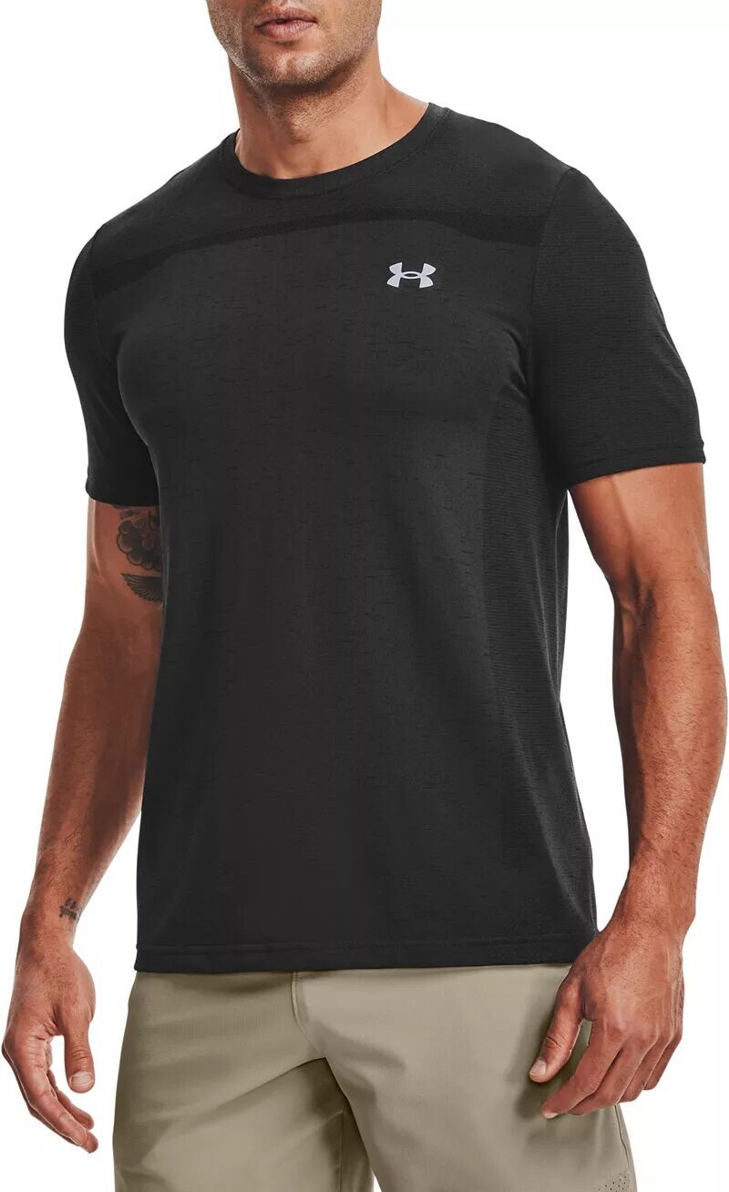 

Мужская бесшовная футболка Under Armour, черный