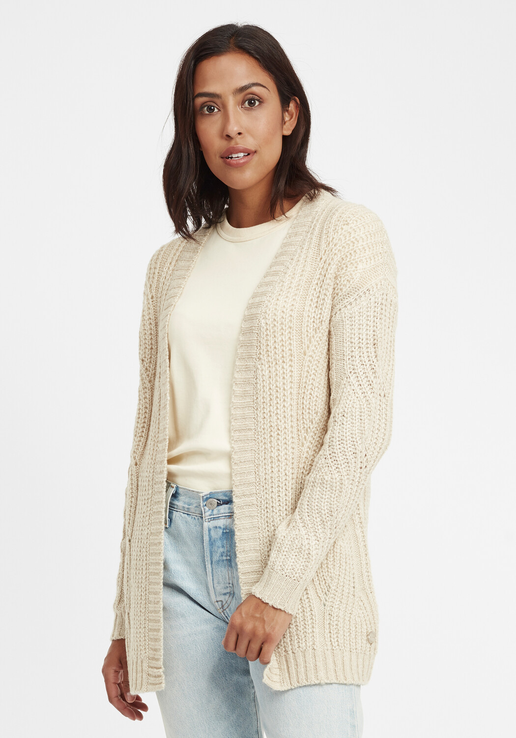 

Кардиган Oxmo Strickjacke, серый
