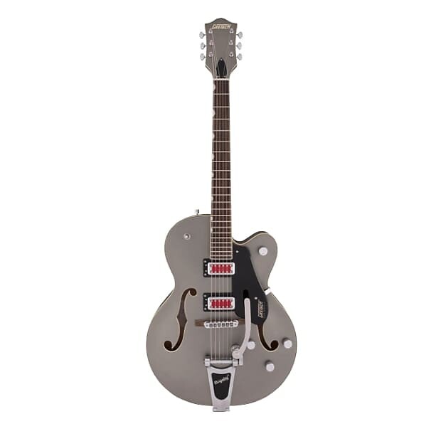 

Электрогитара Gretsch G5410T Electromatic "Rat Rod" Hollow Body Single-Cut w/Bigsby Matte Phantom Metallic
