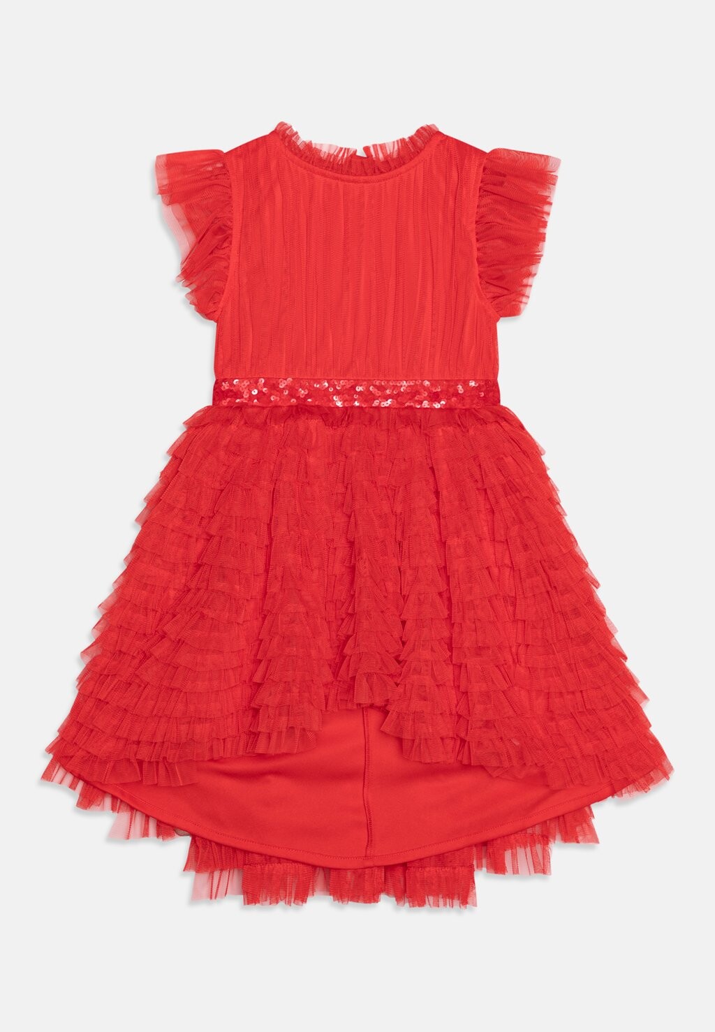 

Элегантное платье Extreme Ruffle High Low Dress Anaya with love, цвет bright red