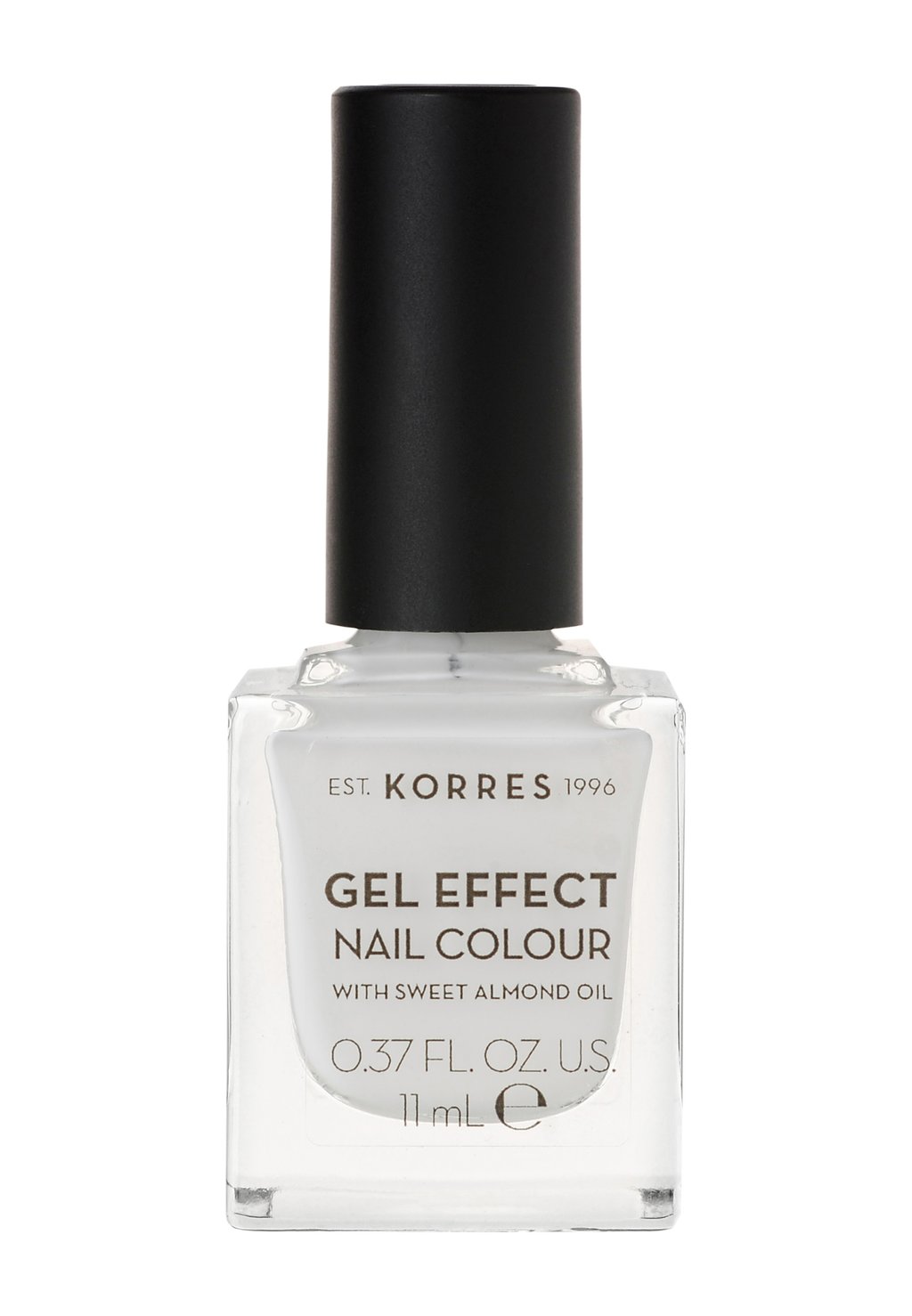 Лак для ногтей Gel-Effekt Nagellack KORRES, цвет blanc white 01