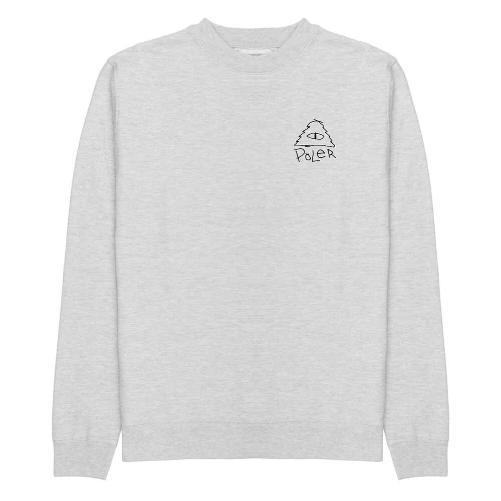 

Толстовка Poler Scribble Crew, серый