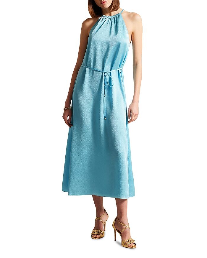 

Платье миди Roxieyy с лямкой на шее Ted Baker