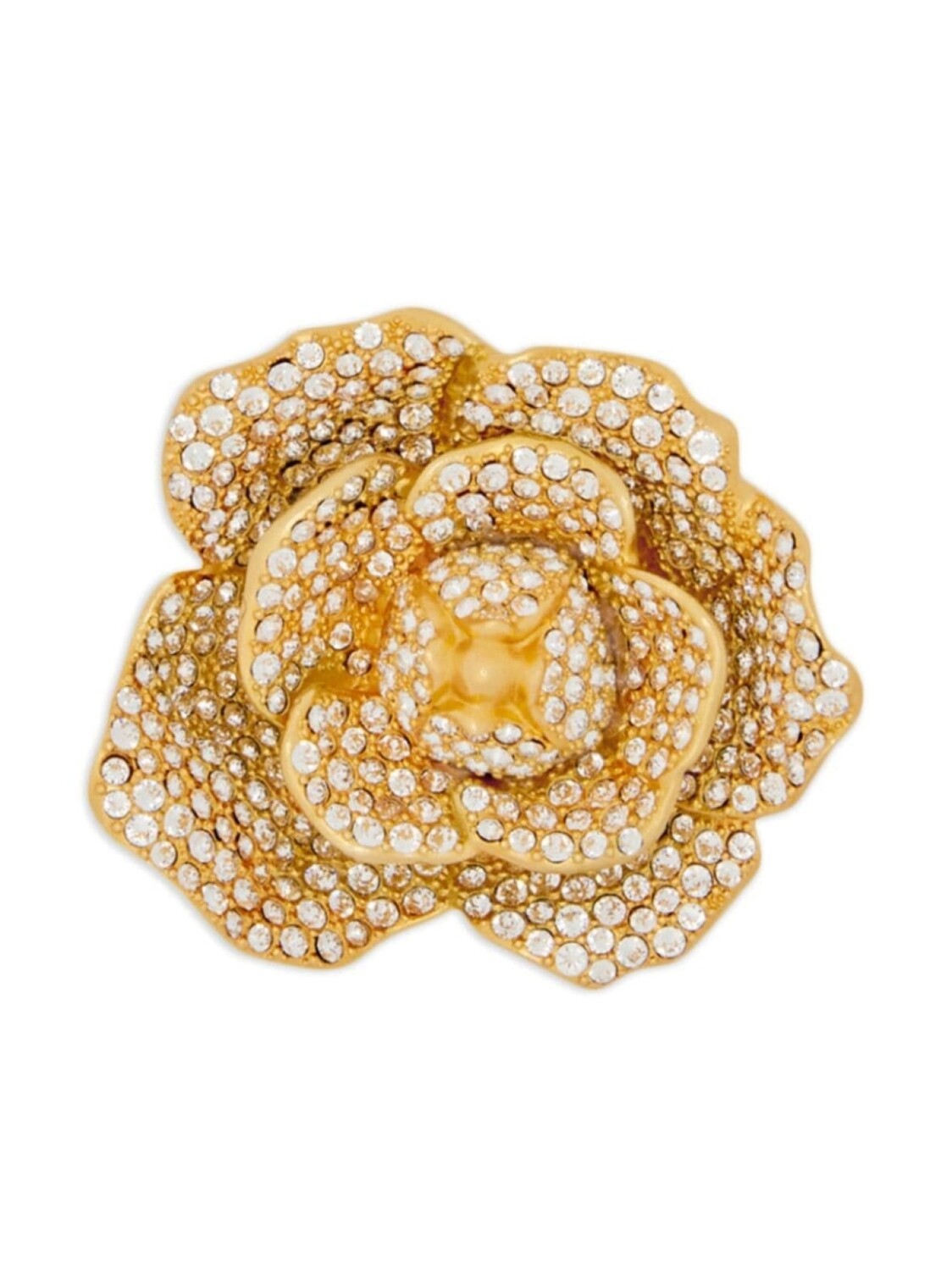 

Брошь Gardenia Oscar de la Renta, золотой