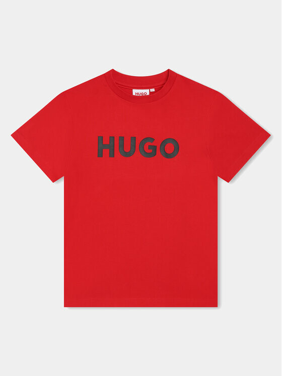 

Футболка стандартного кроя Hugo, красный