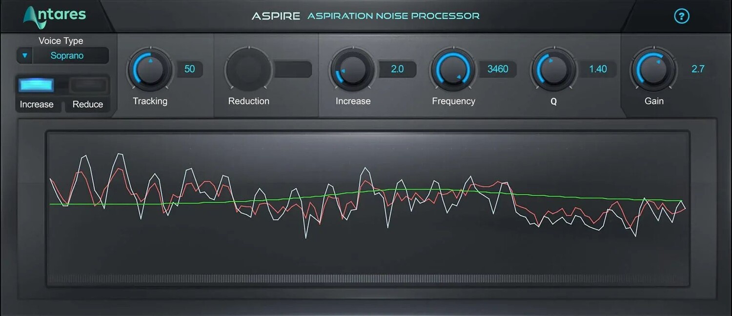 

Плагин вокальных эффектов Antares ASPIRE Evo