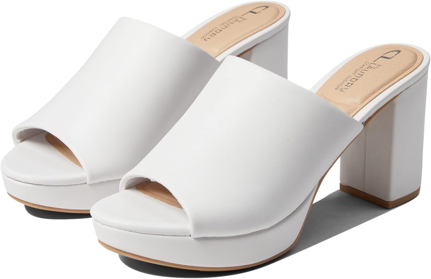 

Босоножки Get On CL By Laundry, цвет White Smooth PU