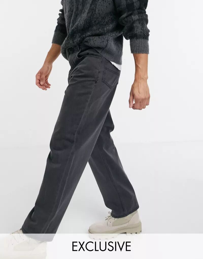 

Черные свободные джинсы в стиле 90-х Reclaimed Vintage Inspired Dad