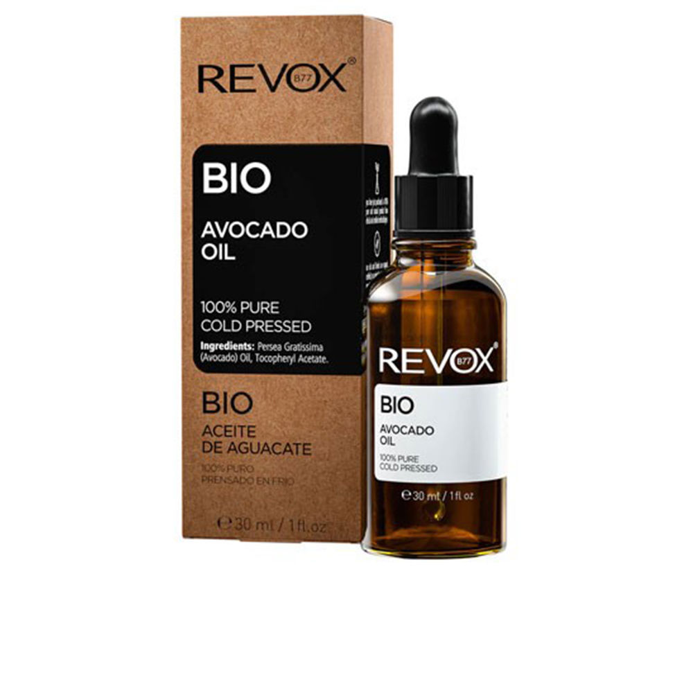 Увлажняющее масло для ухода за лицом Bio avocado oil 100% Revox, 30 мл