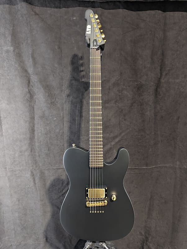 

Электрогитара ESP LTD AA-1 Alan Ashby Black Satin Electric Guitar w/ Formfit Case