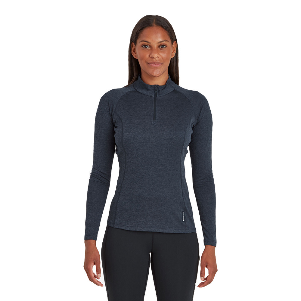 

Спортивный топ Montane Dart Zip Neck, синий