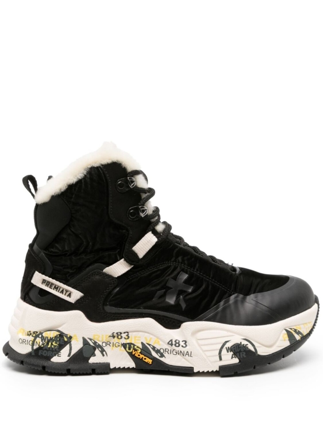 

Premiata высокие кроссовки Saintcrossd 333M, черный